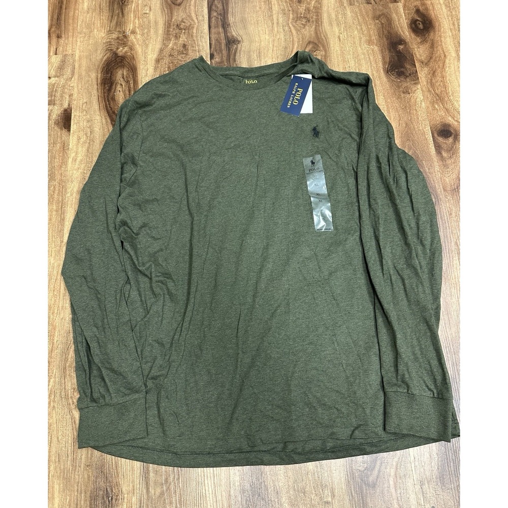 Ralph Lauren Polo Green Long Sleeve T-Shirt XL